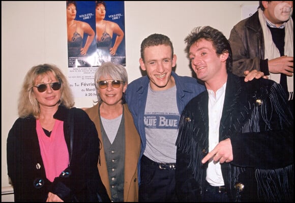 Dany Boon au Palais des Glaces à Paris en 1995 avec Véronique Sanson, Catherine Lara et Pierre Palmade