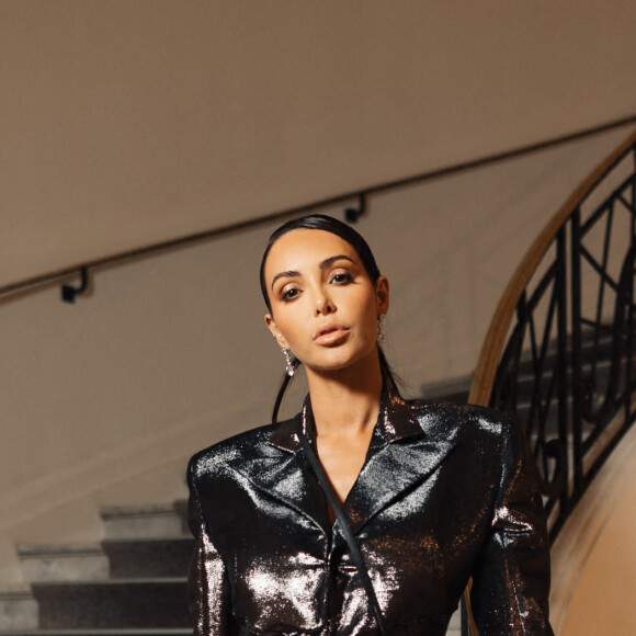 Close-up avec Nabilla Benattia (Vergara) à l'hôtel "Martinez" lors du 76ème Festival International du Film de Cannes, le 22 mai 2023. © TizianoDaSilva/Perusseau/Bestimage