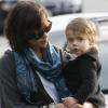 Jessica Alba et sa petite Honor, à Los Angeles. 28/02/2009