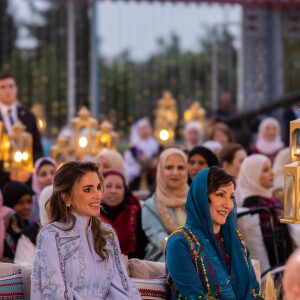 Dîner de pré-mariage du prince Hussein de Jordanie et de Rajwa al Saif, au palais royal à Amman (Jordanie), le 22 mai 2023. Le mariage du fils aîné du roi Abdallah II et de la reine Rania de Jordanie avec Rajwa al Saif, sera célébré le 1er juin 2023. 