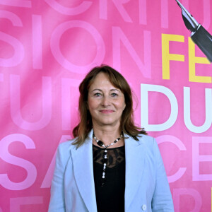 Ségolène Royal durant la 27ème édition du Festival du Livre de Nice, installé sur le jardin Albert 1er, du 3 au 5 juin 2023. © Bruno Bebert / Bestimage
