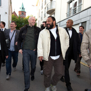 Dieudonné et Alain Soral à Braine-l'Alleud, en Belgique, le 4 avril 2014.
© Alain Rolland / Imagebuzz / Bestimage