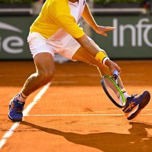 Lucas Pouille (Fra) lors des internationaux de tennis de Roland Garros 2023 le 31 mai 2023. © JB Autissier / Panoramic / Bestimage