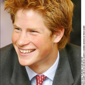 A 18 ans, il avait en effet eu une mononucléose et "plus personne ne voulait l'approcher".
Le Prince Harry, souriant lors d'une oeuvre de charité à Londres le 12 septembre 2002.