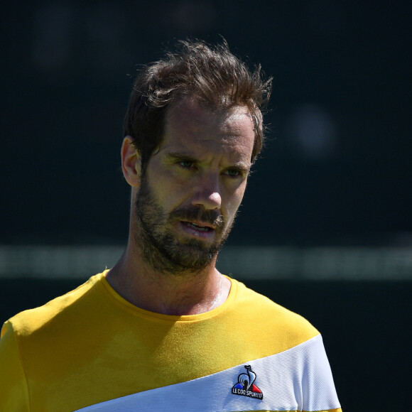 Richard Gasquet (Fra) - Tennis - Tournoi BNP Paribas Open d’Indian Wells le 11 mars 2022. © Antoine Couvercelle / Panoramic / Bestimage