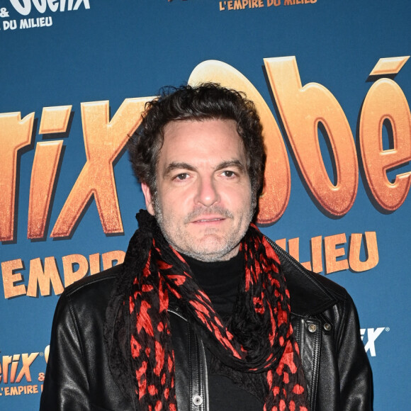 Exclusif - Matthieu Chedid, dit M - Soirée de la première du film Astérix et Obélix "L'Empire du Milieu" au Club Haussmann à Paris le 15 janvier 2023. © Coadic Guirec/Bestimage 