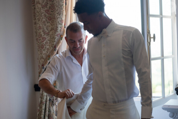 Mariage du joueur de football Boubacar Kamara et l'influenceuse Coralie Porrovecchio en France, le samedi 3 juin 2023. © Pervez Taufiq/PTaufiq Photography/Panoramic/Bestimage