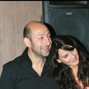 Exclusif - Kad Merad et sa femme Emmanuelle Cosso - Soirée pour fêter la fin du tournage du film "Amis" réalisé par Michel Boujenah.