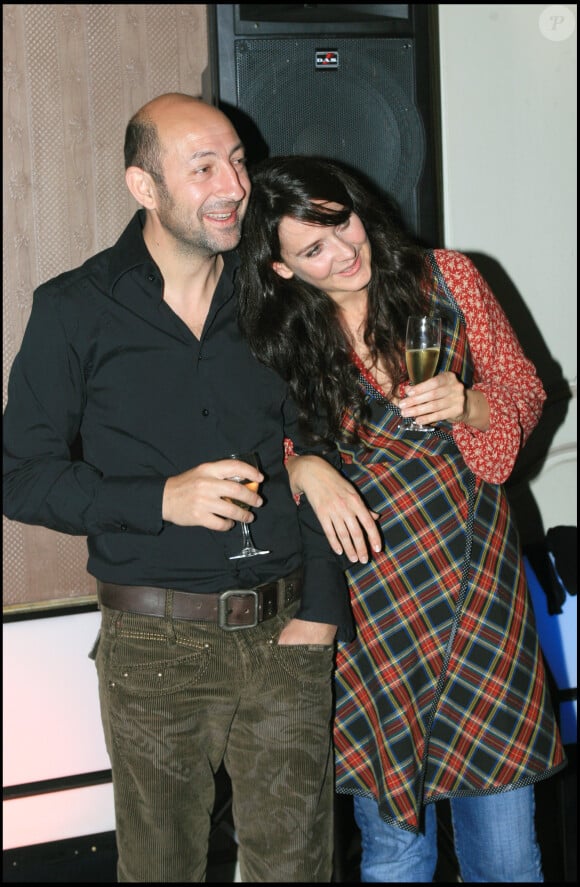 Exclusif - Kad Merad et sa femme Emmanuelle Cosso - Soirée pour fêter la fin du tournage du film "Amis" réalisé par Michel Boujenah.