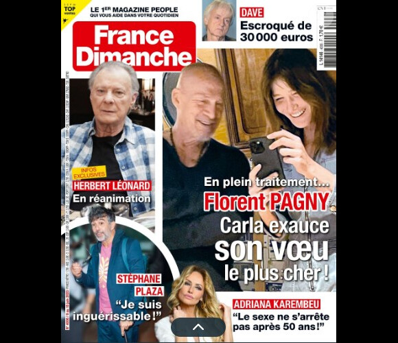 Retrouvez toutes les informations sur Herbert Léonard dans le magazine France Dimanche, n° 4006, du 9 juin 2023.