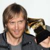 David Guetta et son Grammy du meilleur remix, à Los angeles, le 31 janvier 2010 !