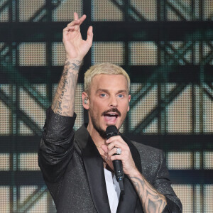 Pour cette tournée, il a suivi un régime très strict et a perdu 9 kilos
Exclusif - M.Pokora - Enregistrement de l'émission "Les 50 ans du Disco, les stars chantent pour le Sidaction" au Dôme de Paris, France, le 15 mars 2023, diffusée le 25 mars sur France 2. © Guirec-Moreau/Bestimage 