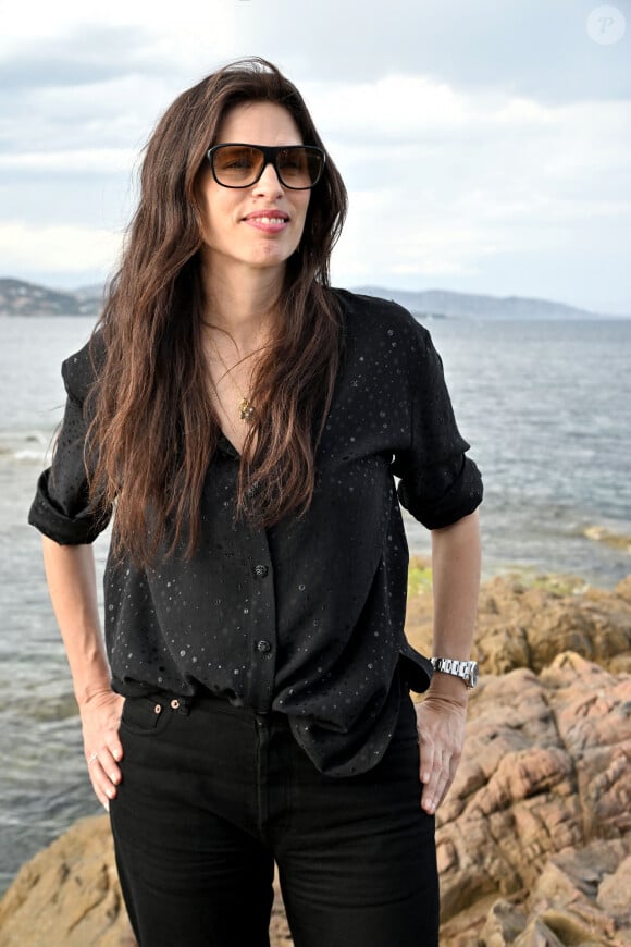 Maïwenn au défilé Etam Croisière 2023 à Saint-Tropez le 11 mai 2023. Le film de Maïwenn, Jeanne du Barry, fera l'ouverture du 76ème festival de Cannes © Bruno Bebert / Bestimage 