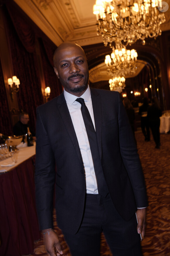 Harry Roselmack - Déjeuner du Chinese Business Club en l'honneur de M.E. Leclerc à l'InterContinental Paris le 31 janvier 2023. © Rachid Bellak/bestimage 