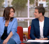 Julia Vignali émue pour sa dernière émission avec Jean-Baptiste Marteau dans "Télématin" sur France 2