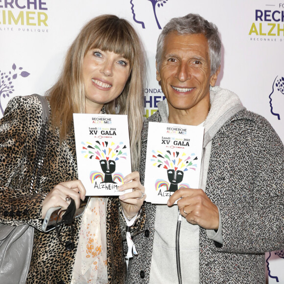 Depuis, ils filent le parfait amour.
Nagui et sa femme Mélanie Page - Photocall du XVème gala pour la Fondation Recherche Alzheimer à l'Olympia à Paris le 14 mars 2022. © Photo Marc Ausset-Lacroix/Bestimage