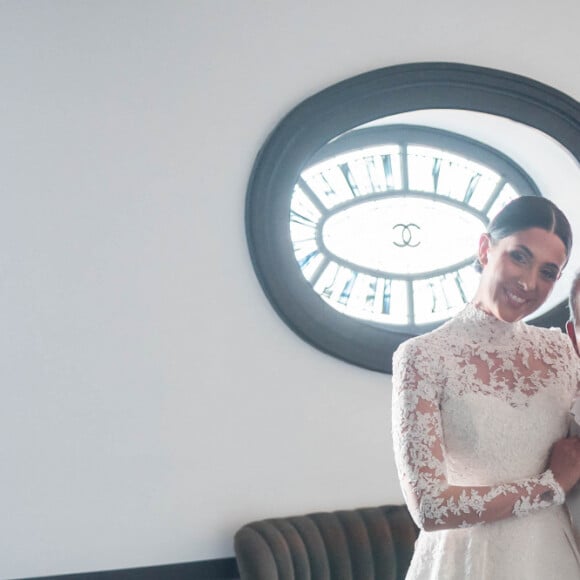 Mariage du joueur de football de l'Olympique de Marseille (OM) Boubacar Kamara et l'influenceuse Coralie Porrovecchio en France, le samedi 3 juin 2023. © Pervez Taufiq/PTaufiq Photography/Panoramic/Bestimage