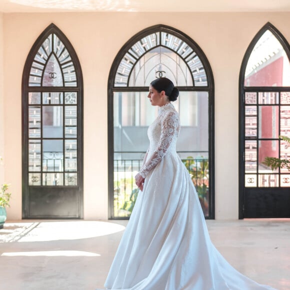 Mariage du joueur de football de l'Olympique de Marseille (OM) Boubacar Kamara et l'influenceuse Coralie Porrovecchio en France, le samedi 3 juin 2023. © Pervez Taufiq/PTaufiq Photography/Panoramic/Bestimage