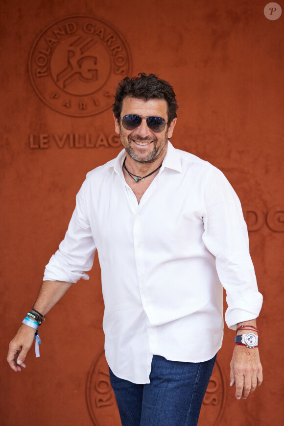 Patrick Bruel au village lors des Internationaux de France de tennis de Roland Garros 2023, à Paris, France, le 9 juin 2023. © Jacovides-Moreau/Bestimage