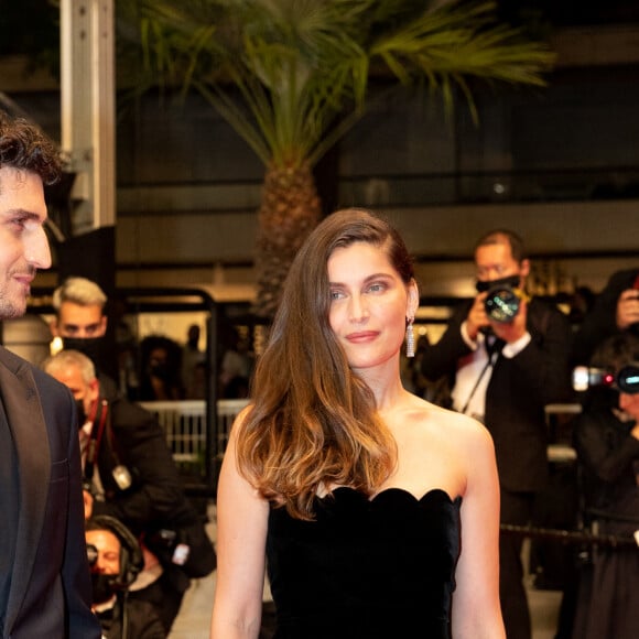 Louis Garrel, Laetitia Casta - Montée des marches du film " Bac Nord " lors du 74ème Festival International du Film de Cannes. Le 12 juillet 2021 © Borde-Jacovides-Moreau / Bestimage 