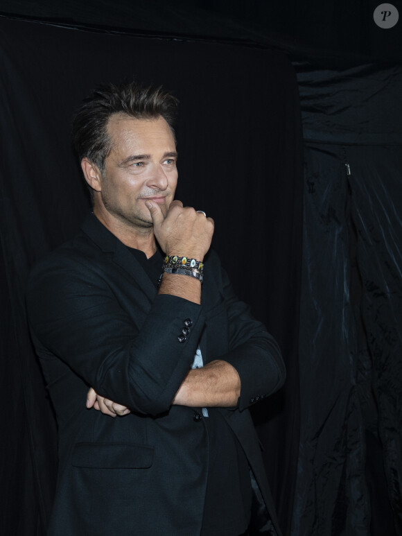 Exclusif - David Hallyday - Backstage de l'enregistrement de l'émission "La Chanson secrète 5", qui sera diffusée le 11 janvier 2020 sur TF1, à Paris. Le 17 décembre 2019 © Gaffiot-Perusseau / Bestimage 