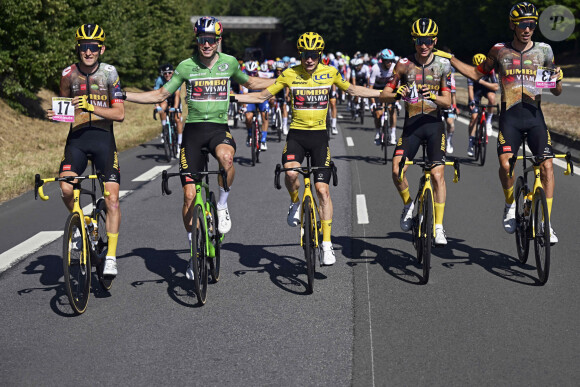 Wout Van Aert - Etape finale du Tour de France 2022 entre Paris La Défense Arena et Paris Champs-Elysées, le 24 juillet 2022.