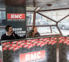 Une énorme épreuve pour le commentateur
Pierre Dorian, Vincent Moscato, Mathieu Lartot et guest lors des 10 ans de l'émission de RMC "Super Moscato Show" en direct depuis la péniche Jean Bruel à Paris, le 16 novembre 2017. © Cyril Moreau/Bestimage