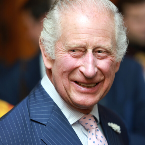 Le roi Charles III d'Angleterre et Camilla Parker Bowles, reine consort d'Angleterre, célèbrent à Buckingham Palace le 75ème anniversaire de l'arrivée du HMT Empire Windrush à Londres, le 14 juin 2023. L'Empire Windrush débarqua le 22 juin 1948 à Tilbury, près de Londres, avec 492 immigrants des Caraïbes à son bord. 