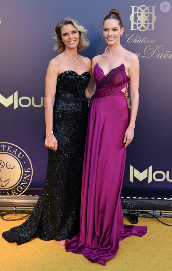 Sylvie Tellier, Maëva Coucke (Miss France 2018) - 9ème gala étoilé Patrick Mouratoglou (coach légendaire de S. Williams) au profit de la Fondation Champ'seed à la Mouratoglou Academy afin de soutenir les jeunes espoirs du tennis mondial à Biot le 18 juin 2023.