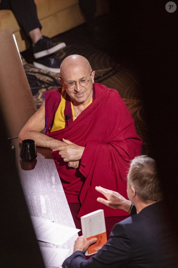 Exclusif - Matthieu Ricard - Enregistrement de l'émission OEED (On Est En Direct) , présentée par Laurent Ruquier et diffusée en direct le 17/04/21 sur France2 ©Jack Tribeca / Bestimage 