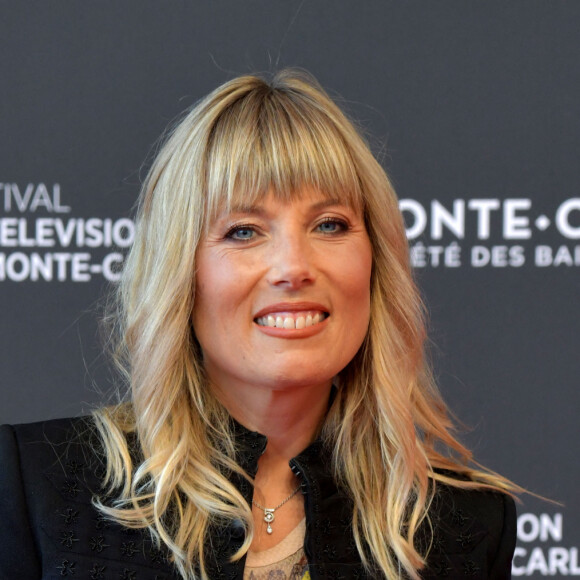 Mélanie Page lors de la soirée d'ouverture du 60ème Festival de Télévision de Monte-Carlo au Grimaldi Forum à Monaco, le 18 juin 2021. Créé en 1961 par le Prince Rainier III de Monaco, le Festival de Télévision de Monte-Carlo présente, depuis plus d'un demi-siècle, les tendances du petit écran et anticipe les révolutions du secteur. © Bruno Bébert/Bestimage