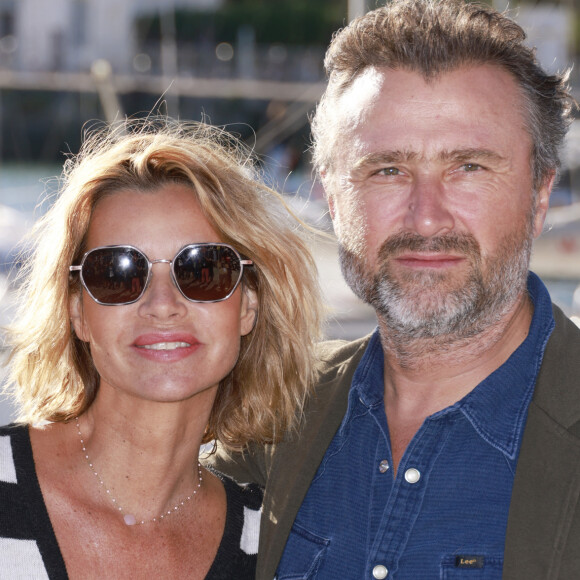 Ingrid Chauvin, Alexandre Brasseur DEMAIN NOUS APPARTIENT Le festival de fiction TV de La Rochelle samedi 17 septembre 2022. © Christophe Aubert via Bestimage