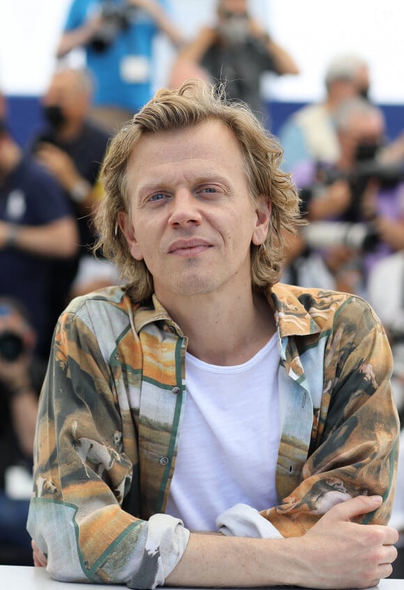 Alex Lutz au photocall du film Vortex lors du 74ème festival international du film de Cannes le 17 juillet 2021 © Borde / Jacovides / Moreau / Bestimage 