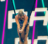Ce qui ne l'a pas empêché de faire des acrobaties...
La chanteuse Pink en concert à Paris La Défense Arena à Nanterre. Le 20 juin 2023 © Tiziano Da Silva-Pierre Perusseau / Bestimage 