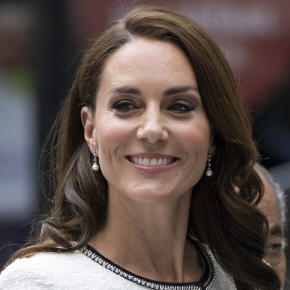 Catherine (Kate) Middleton, princesse de Galles, arrive à la réouverture de la National Portrait Gallery à Londres, Royaume-Uni, le 20 juin 2023.
