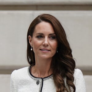 Catherine (Kate) Middleton, princesse de Galles, arrive à la réouverture de la National Portrait Gallery à Londres, Royaume-Uni, le 20 juin 2023.