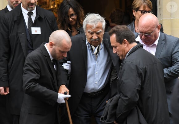 Charly Koubesserian (maquilleur de J.P.Belmondo) - Obsèques de Charles Gérard en la cathédrale arménienne Saint-Jean-Baptiste de Paris. Le 26 septembre 2019 
