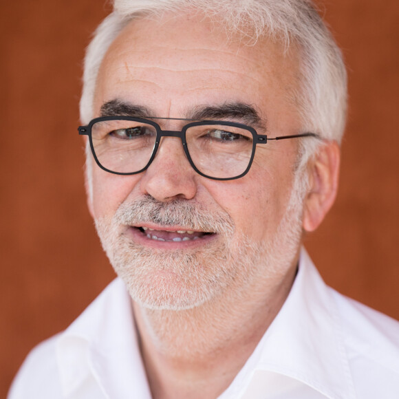 Pascal Praud au village lors des internationaux de tennis de Roland Garros à Paris, France, le 1 juin 2019. © Jacovides-Moreau/Bestimage 