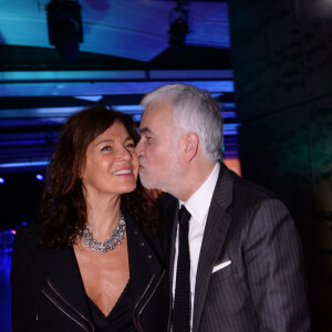 Pascal Praud et sa femme Catherine - Cérémonie de clôture du 7 ème Festival de cinéma et musique de film de La Baule, le 26 juin 2021.  Closing ceremony of the 7th La Baule Film and Film Music Festival, June 26, 2021. 
