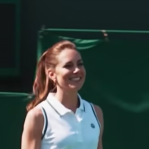 Kate Middleton a retrouvé Roger Federer du côté de Wimbledon le 8 juin 2023.