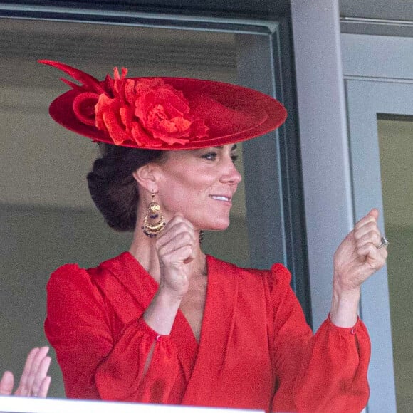 Sophie Rhys-Jones, duchesse d'Edimbourg, Catherine (Kate) Middleton, princesse de Galles - La famille royale britannique au meeting hippique Royal Ascot à Ascot, le 23 juin 2023. 