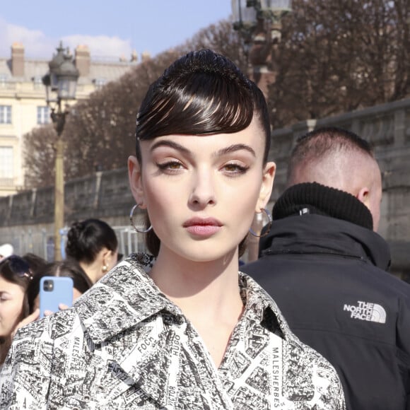 Deva Cassel - Arrivées au défilé de mode prêt-à-porter automne-hiver 2023/2024 "Christian Dior" lors de la Fashion Week de Paris. Le 28 février 2023 © Christophe Aubert via Bestimage 