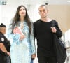 C'est dans une longue robe bleue à sequins qu'Alexandra de Taddeo s'est rendue au tribunal.
Affaire Benjamin Griveaux - L'artiste russe Piotr Pavlenski et de sa compagne Alexandra de Taddeo arrivent au tribunal correctionnel de Paris pour "atteinte à l'intimité de la vie privée" le 28 juin 2023. © JB Autissier / Panoramic / Bestimage