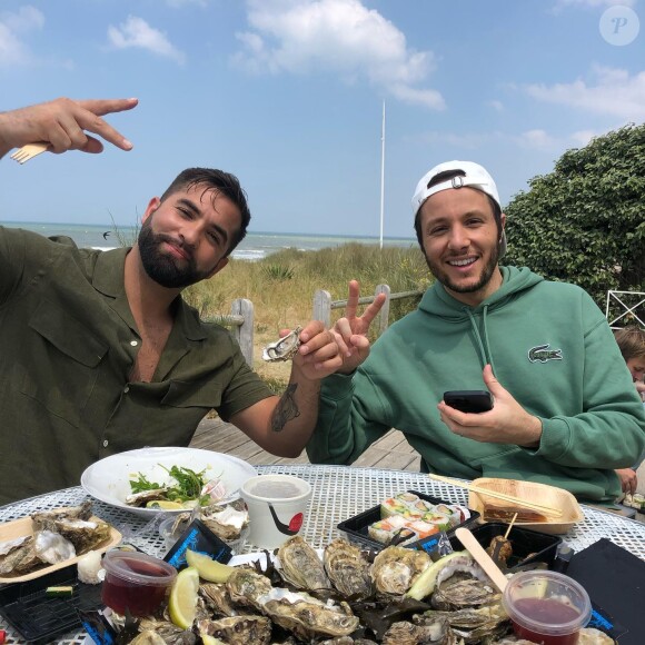 Vianney et Kendji Girac sur Instagram. Le 23 juin 2023.