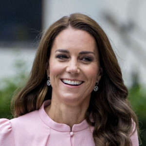 Catherine (Kate) Middleton, princesse de Galles, lors d'une visite pré-inaugurale du "Young V&A" à Bethnal Green, dans l'est de Londres, le 28 juin 2023. L'ouverture au public est prévue le 1er juillet 2023. 