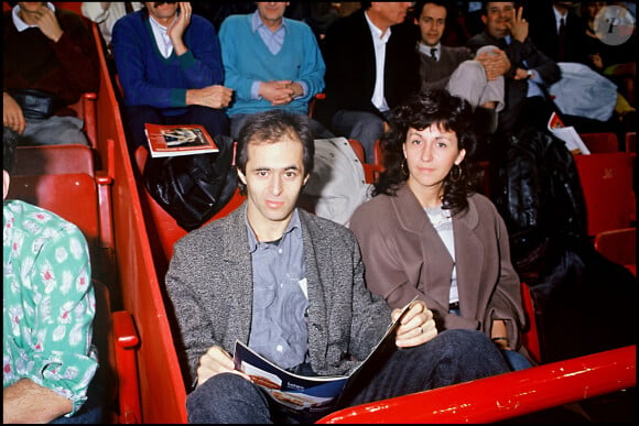 Jean-Jacques Goldman et Catherine Morlet à Bercy en 1990