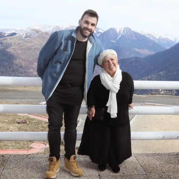 Laurent Ournac et Mimie Mathy lors du 22ème Festival des créations télévisuelles de Luchon, France, le 7 février 2020. © Patrick Bernard/Bestimage 