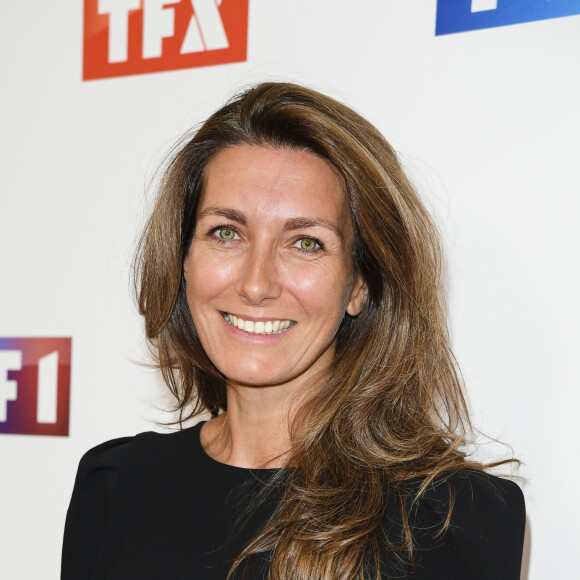 Anne-Claire Coudray marraine de la Patrouille de France. Elle devient ainsi la huitième personnalité française et la deuxième femme à parrainer cette unité - Anne-Claire Coudray - Soirée de rentrée 2019 de TF1 au Palais de Tokyo à Paris, le 9 septembre 2019. © Pierre Perusseau/Bestimage