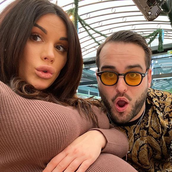 Laura Lempika et Nikola Lozina sur Instagram.