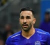 S'ils ont connu quelques séparations, les tourtereaux ont officialisé leur retour de flamme le 21 mars dernier.
Adil Rami (Troyes) lors du match de Ligue 1 Uber Eats "Marseille - Troyes (3-1)" au stade Vélodrome, le 16 avril 2023.